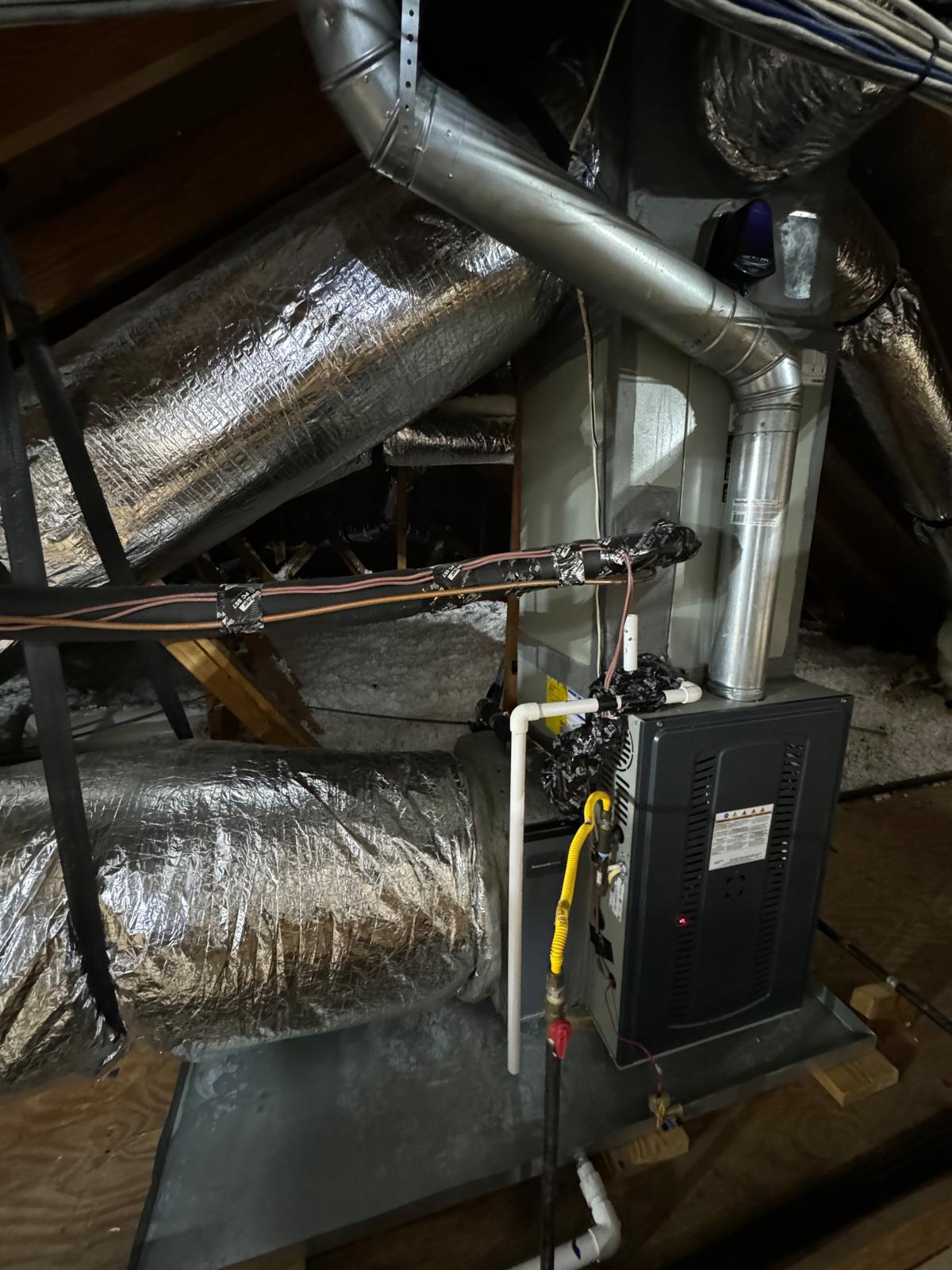 Attic Units - hvac attic installation system